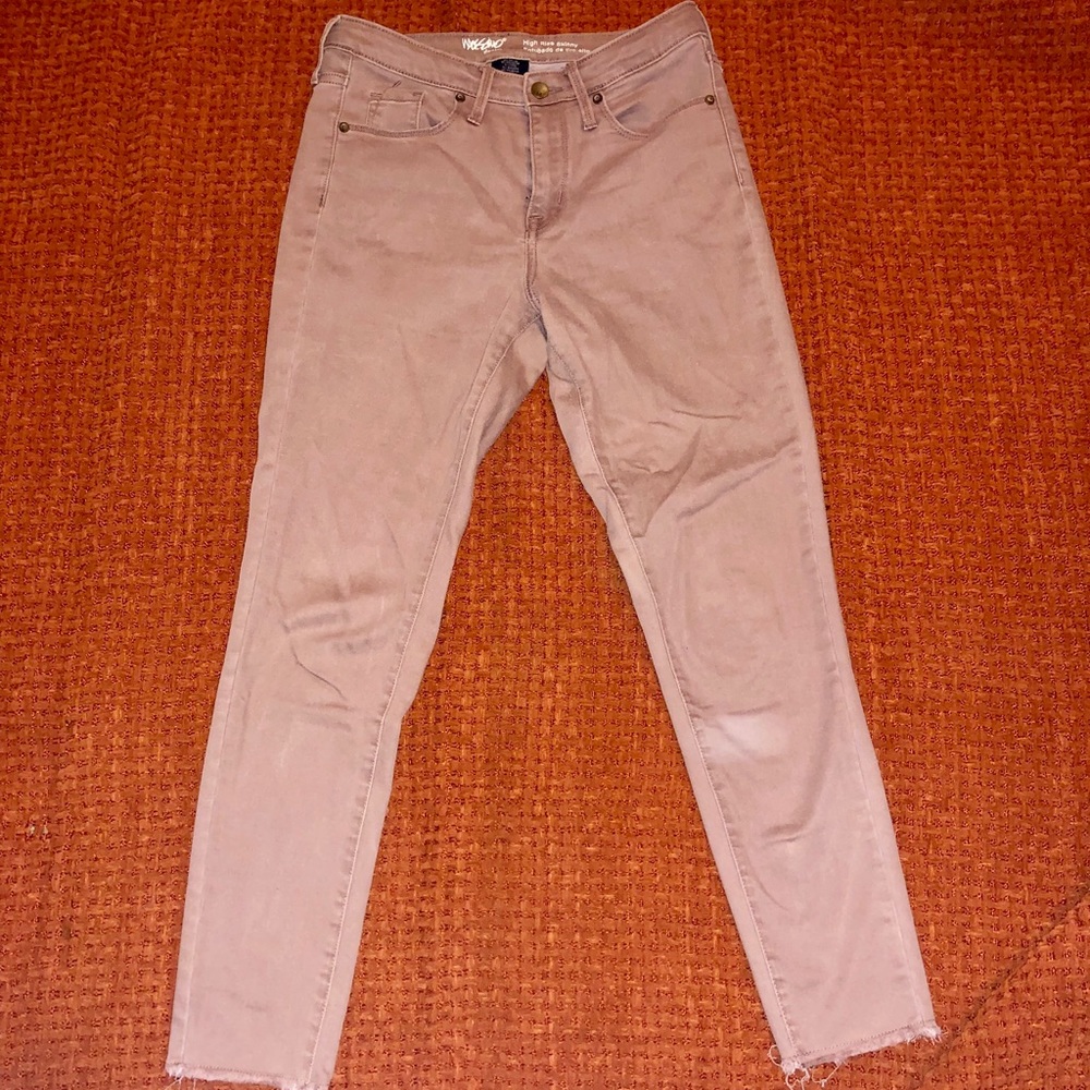 Pink target skinny jeans